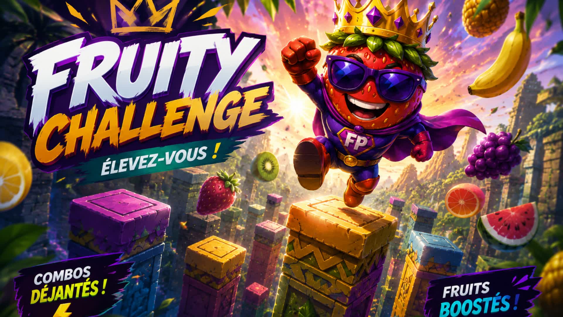 Super Pillars Fight fruity chaos