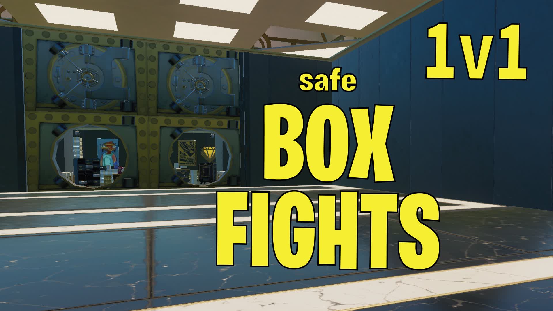 SAFE Box Fight (1v1) 263033206449 by safe Fortnite Creative Map