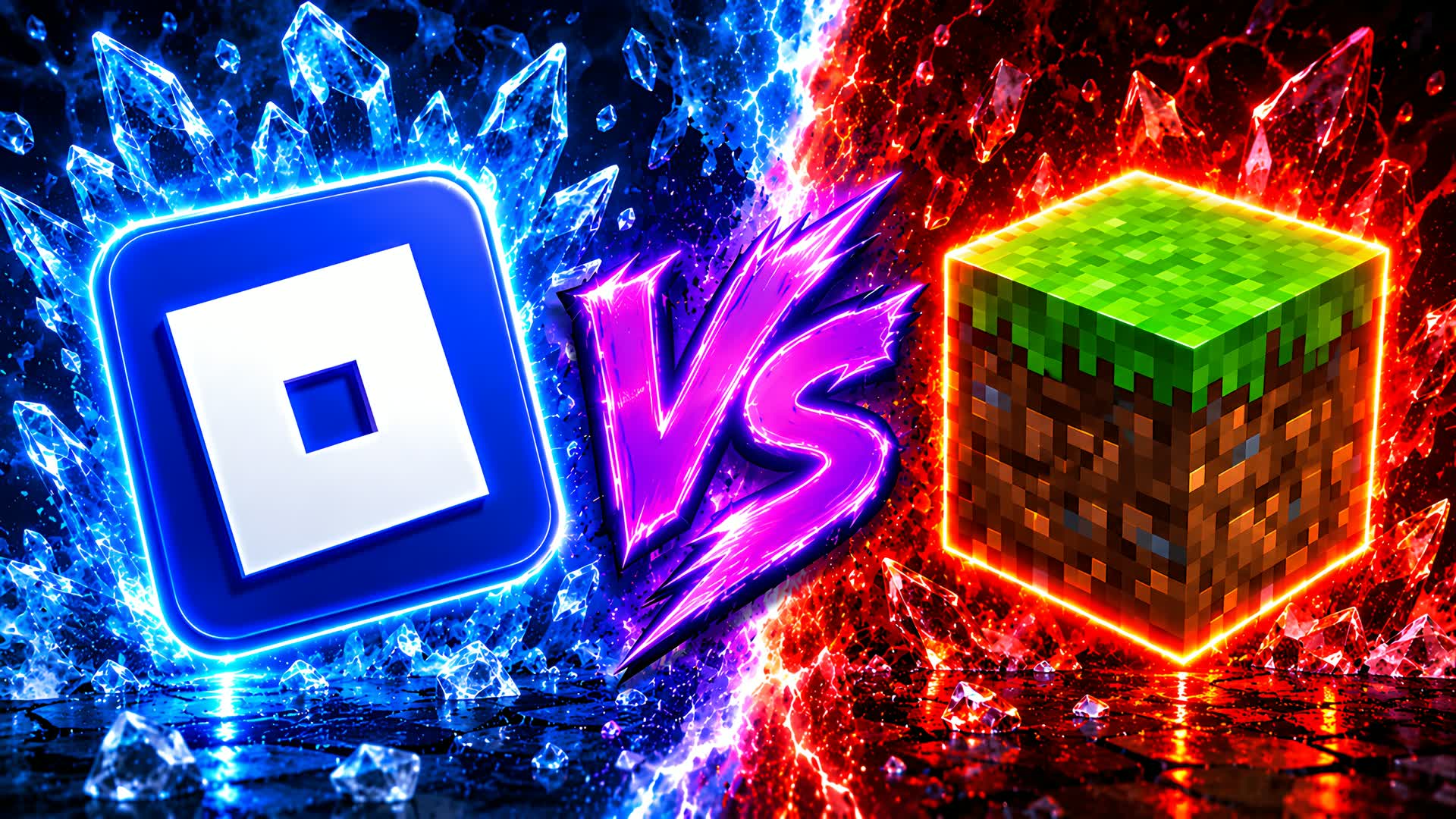 クリスタル レッド vs ブルー 🔴🔵 FUN 67