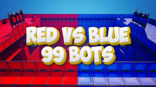RED VS BLUE 99 BOTS BOT ROYALE