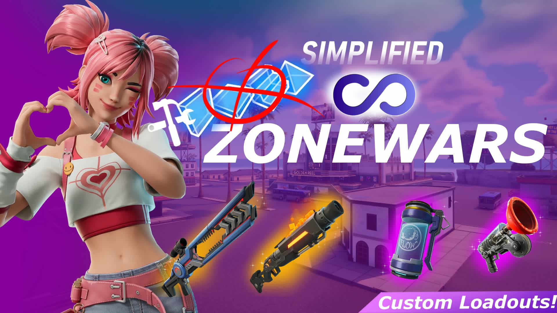 Simplified Zero Build ♾️Zone Wars