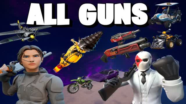 🔥THE GALAXY🔥 ALL GUNS & VEHICLES 🚗