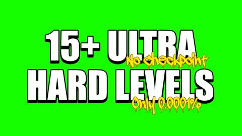 👑 15+ Ultra Hard Levels Deathrun 👑