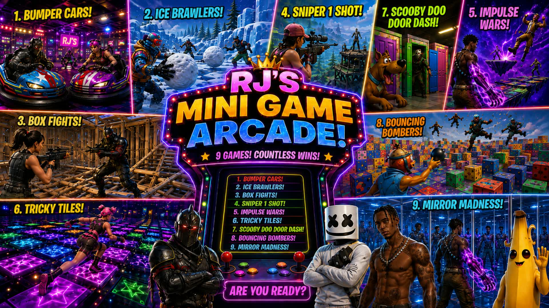 RJ's Mini Game Mayhem