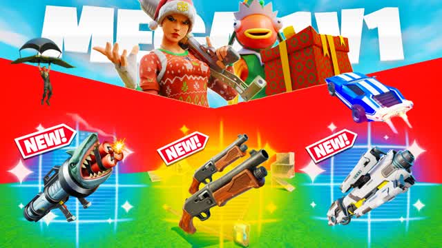 MEGA 1V1 ALL GUNS FREE FOR ALL