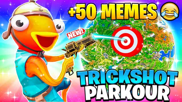 MEGA TRICKSHOT PARKOUR🎯 (100 LEVELS)