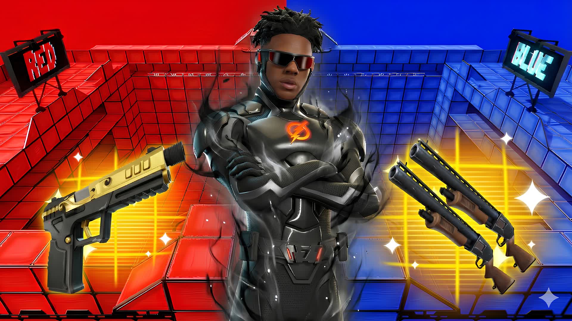 WOW RED VS BLUE 🔴🔵 FUNNY