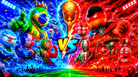 WORLD CUP RED VS BLUE 🔴🔵