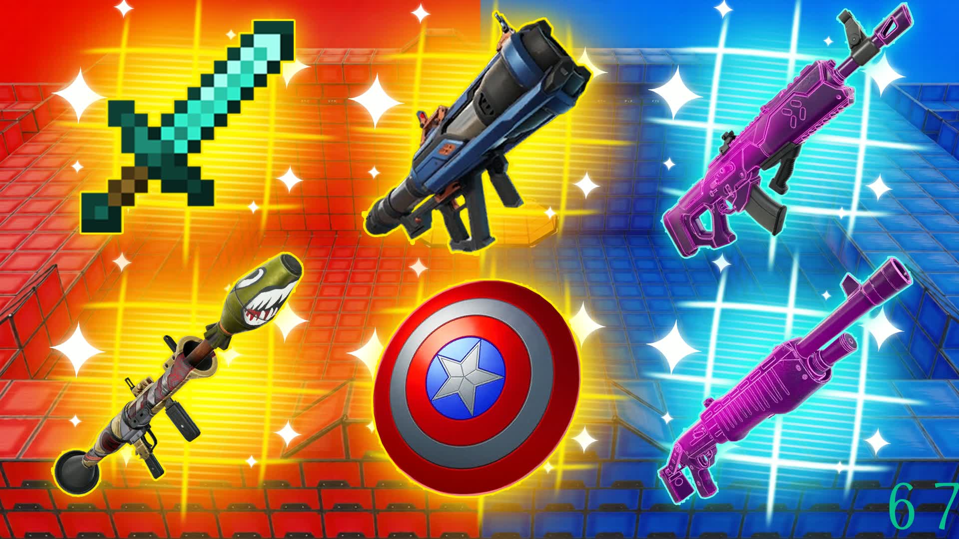 RED VS BLUE RVB 234D