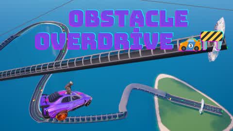 Obstacle Overdrive Car Map🏎️🚧