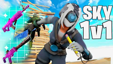 1v1 Buildfights - in Sky