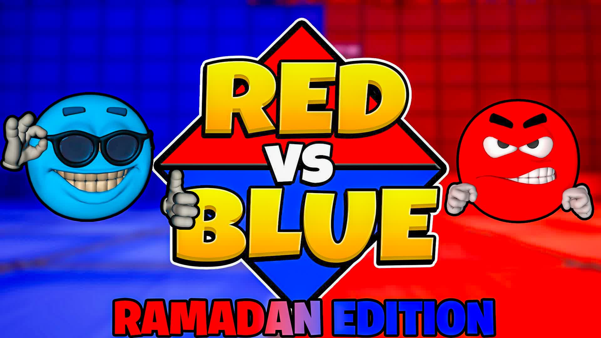 Red Vs Blue 🔴🔵 Ramadan Edition CODE: 8365-2540-1719 | Fortnite Live Stats - fortnite