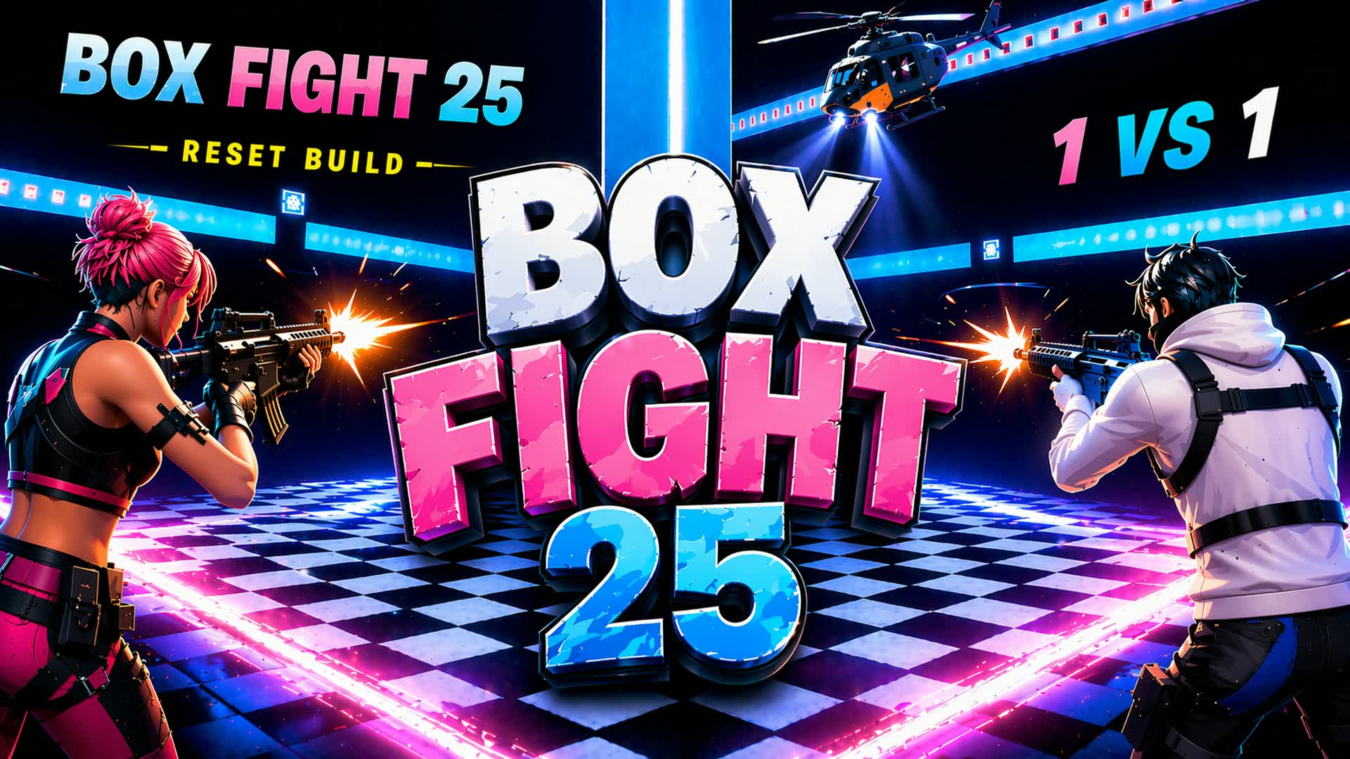 ボックスファイトロワイヤル 25 プレイヤー (全銃)