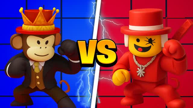 SUPER SAMMY VS JANDEL RED VS BLUE 🔴🔵