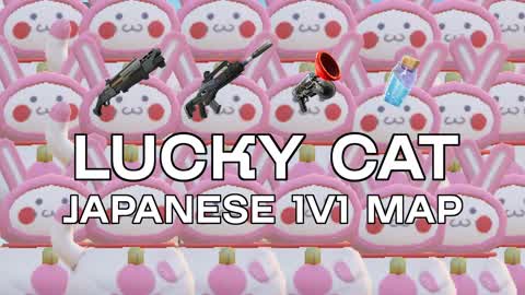 JAPANESE 1V1 BUILDFIGHTS (LUCKY CAT)