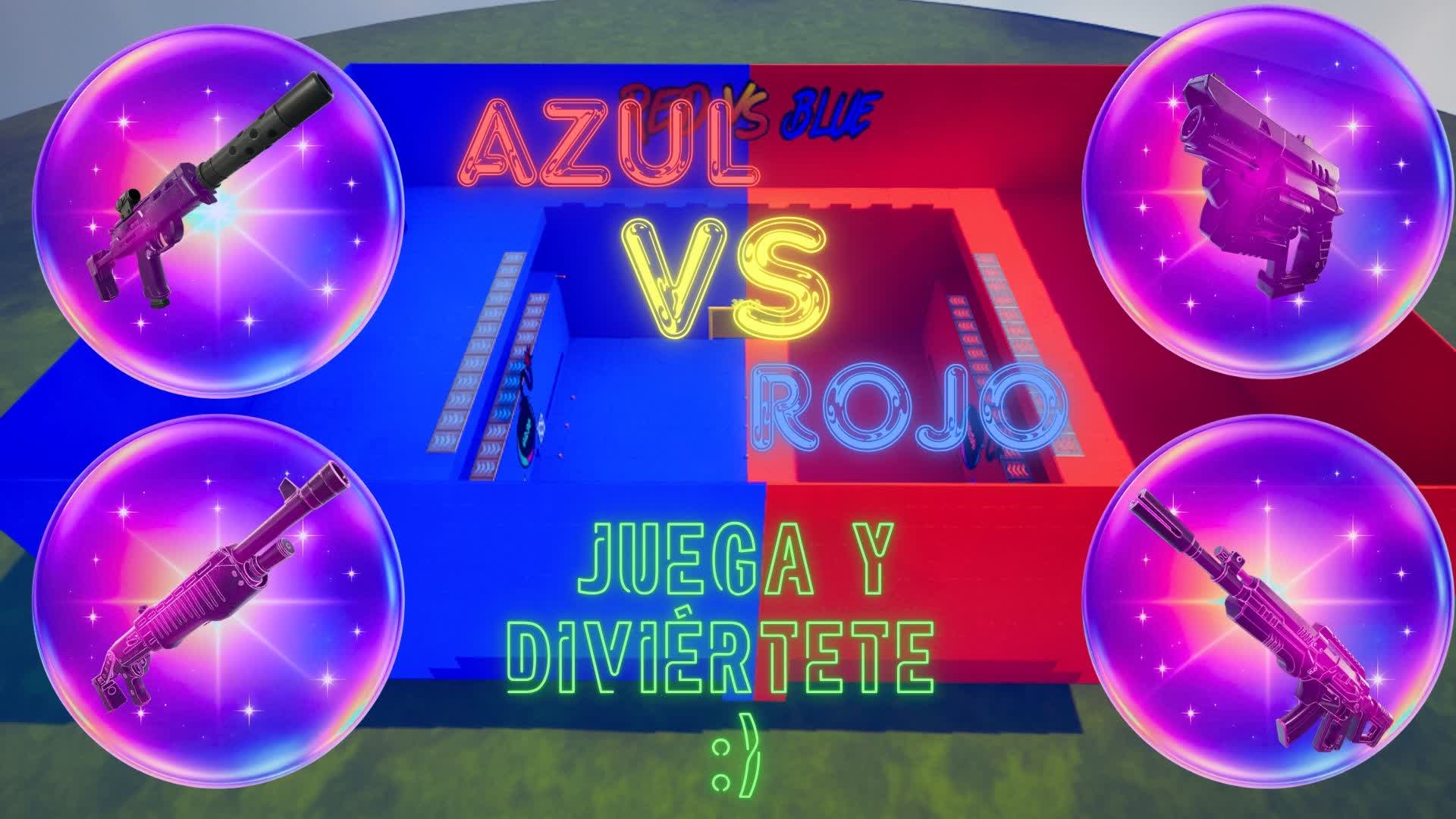 🔵 青対赤 🔴🔵 もう一つの一般的なマップ 🔴