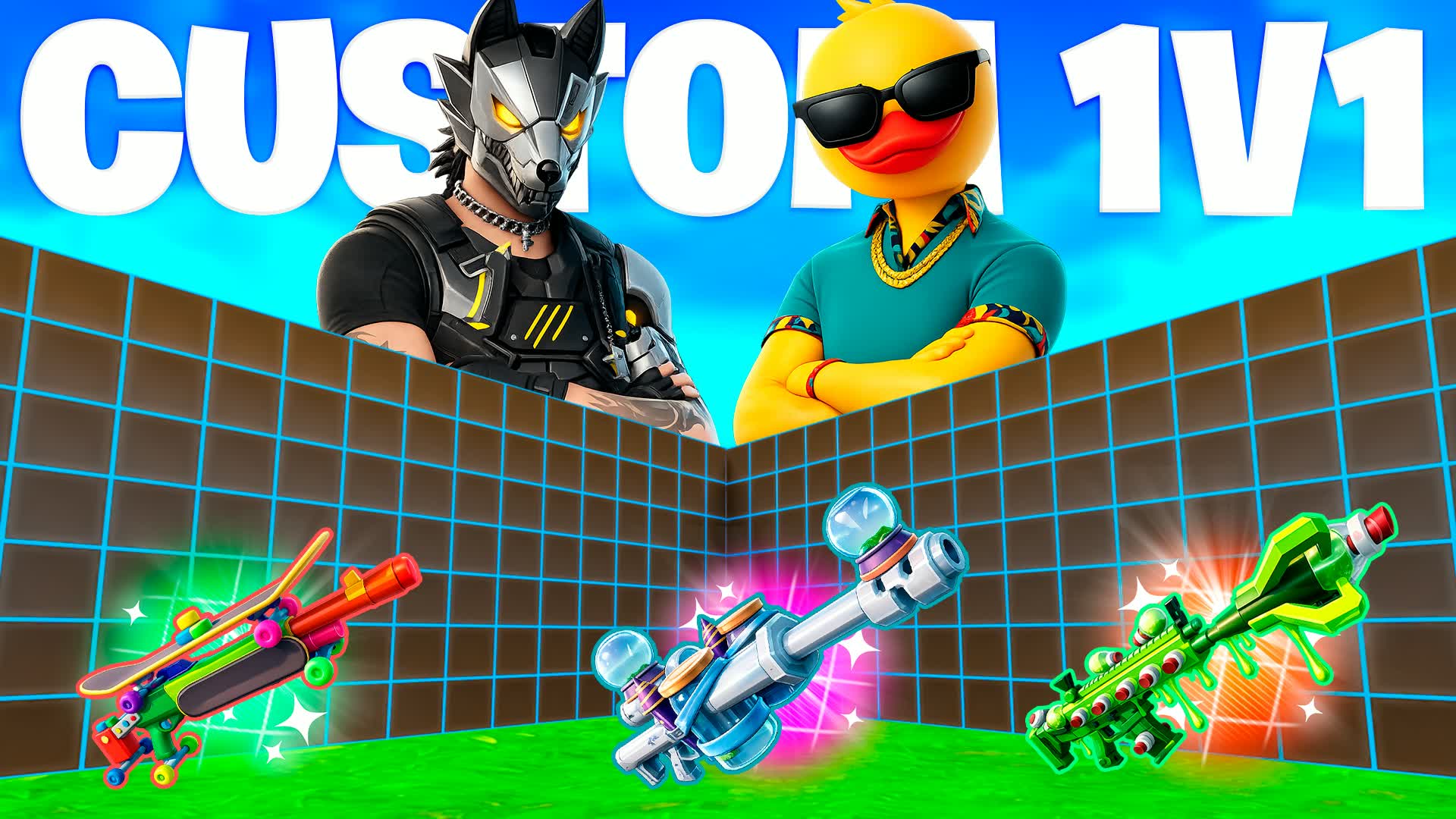 CUSTOM ALL GUNS 1V1 FFA
