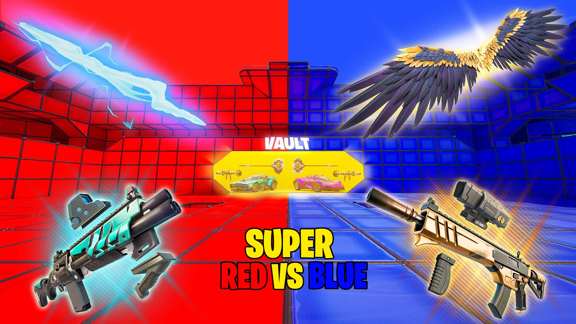 Golden RED VS BLUE