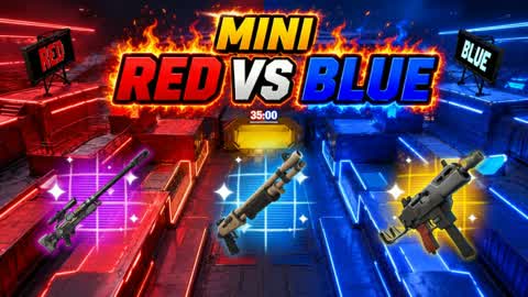 MINI RED VS BLUE 🔴🔵