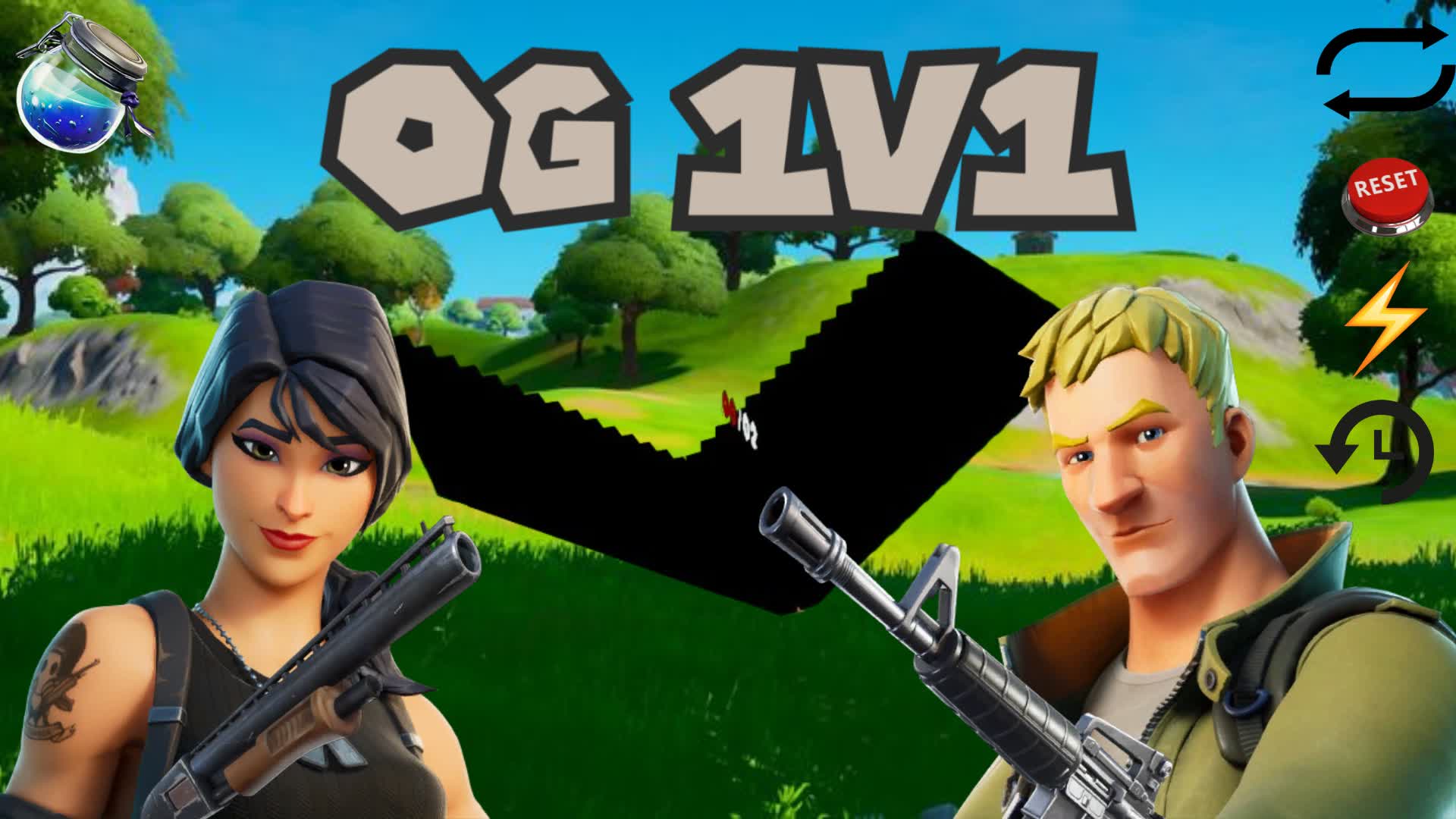 🔫 OG 1v1 - OG weapons 🎮