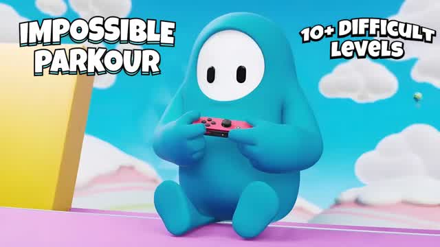 🌟FALL GUYS IMPOSSIBLE MAP🌟 🎮💥