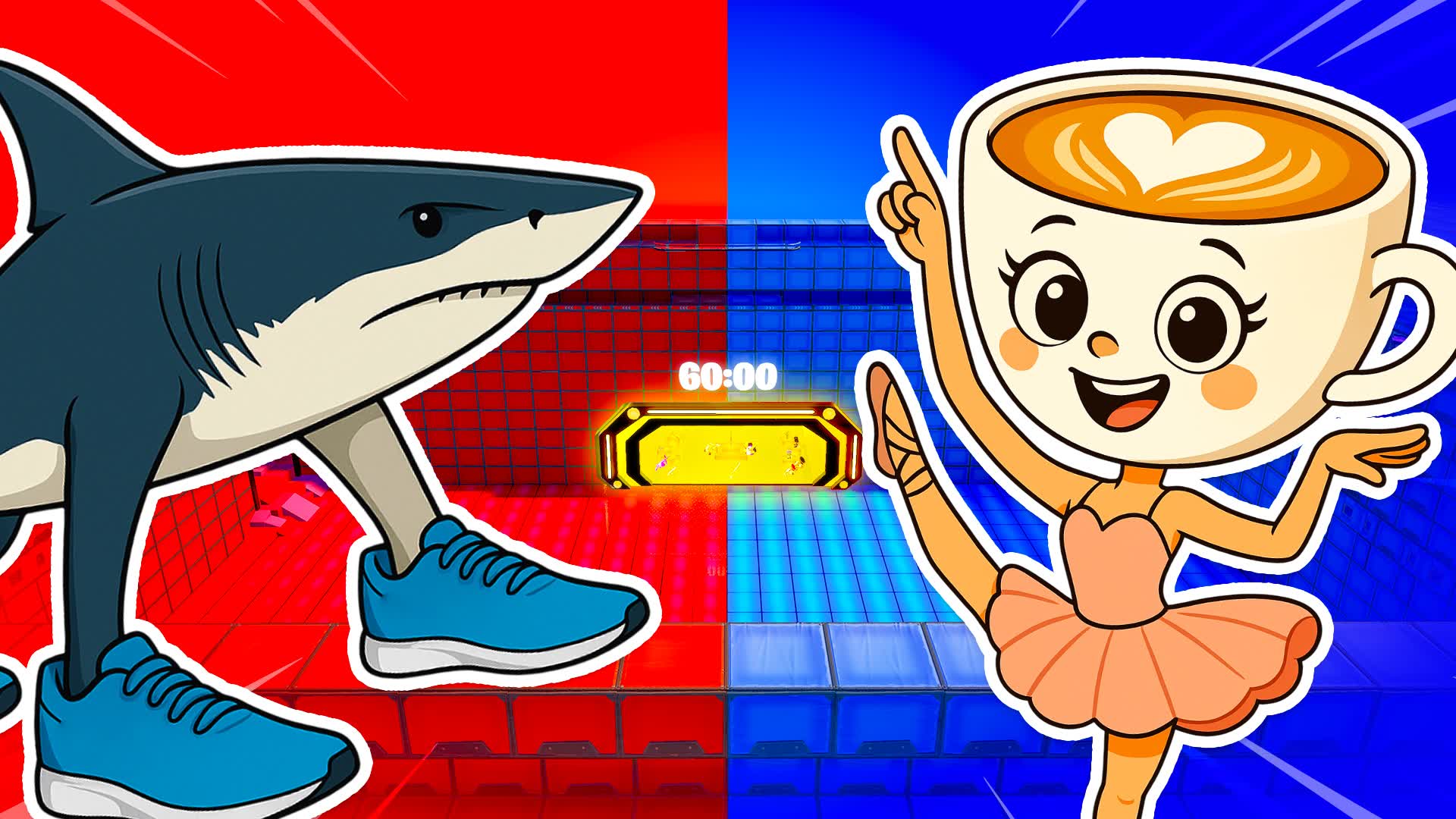 🔴TRALLALLERO VS CAPPUCCINA 🔵