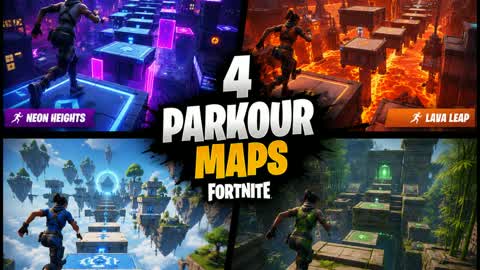 🔥 Parkour four worlds 🔥