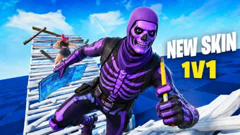 1V1 NEW SKIN BUILD FIGHT