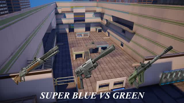 SUPER BLUE VS GREEN 🔵🟢