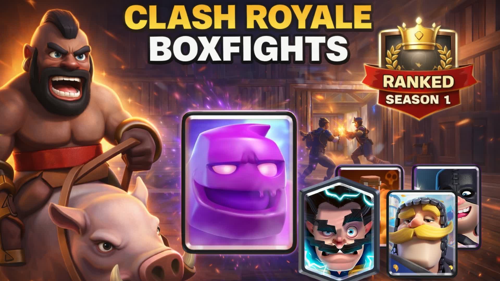 クラッシュ・ロワイヤル ボックスファイト - シーズン1