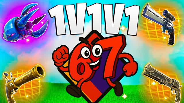 67 1v1v1 Reload - All Guns - The Pit