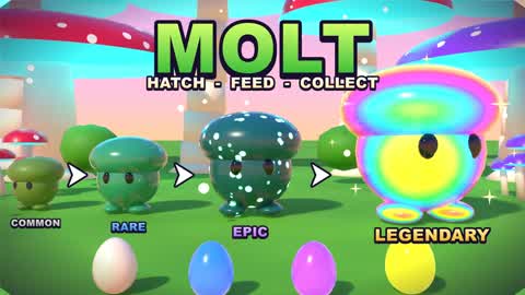 MOLT 🍄 Hatch & Collect