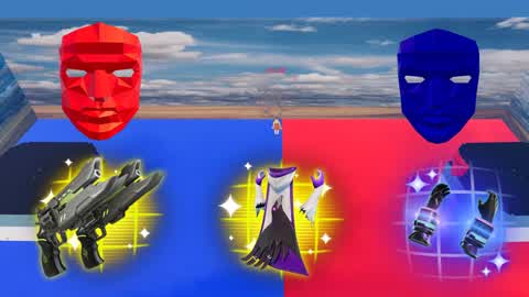 MASK RED VS BLUE 🔴🔵