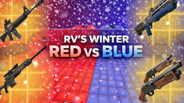 RV'S WINTER RED VS BLUE🔴🔵❄️