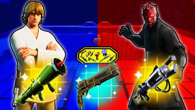 MEGA BLUE VS RED đ”đŽ SITH VS JEDI đŽđ”