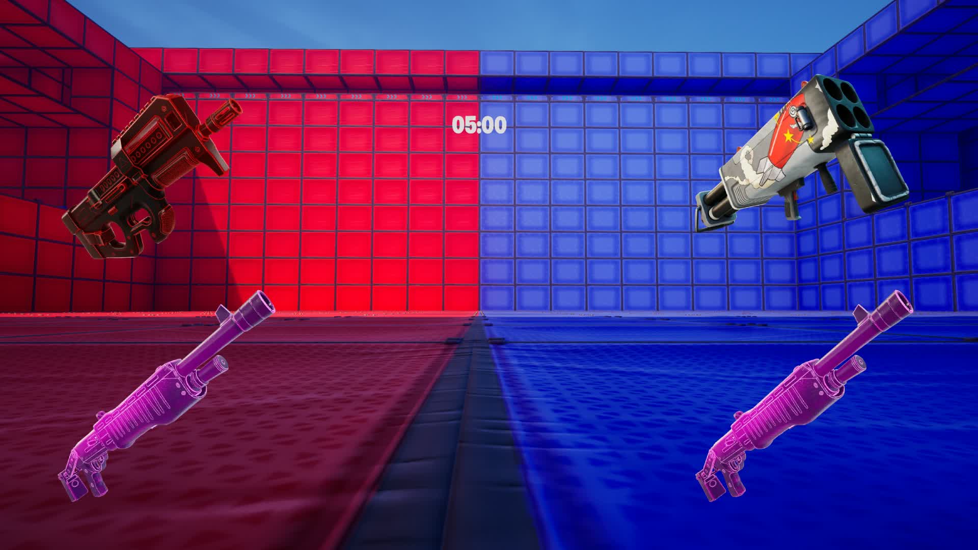 究極のカラー・コンバット: レッド対ブルー