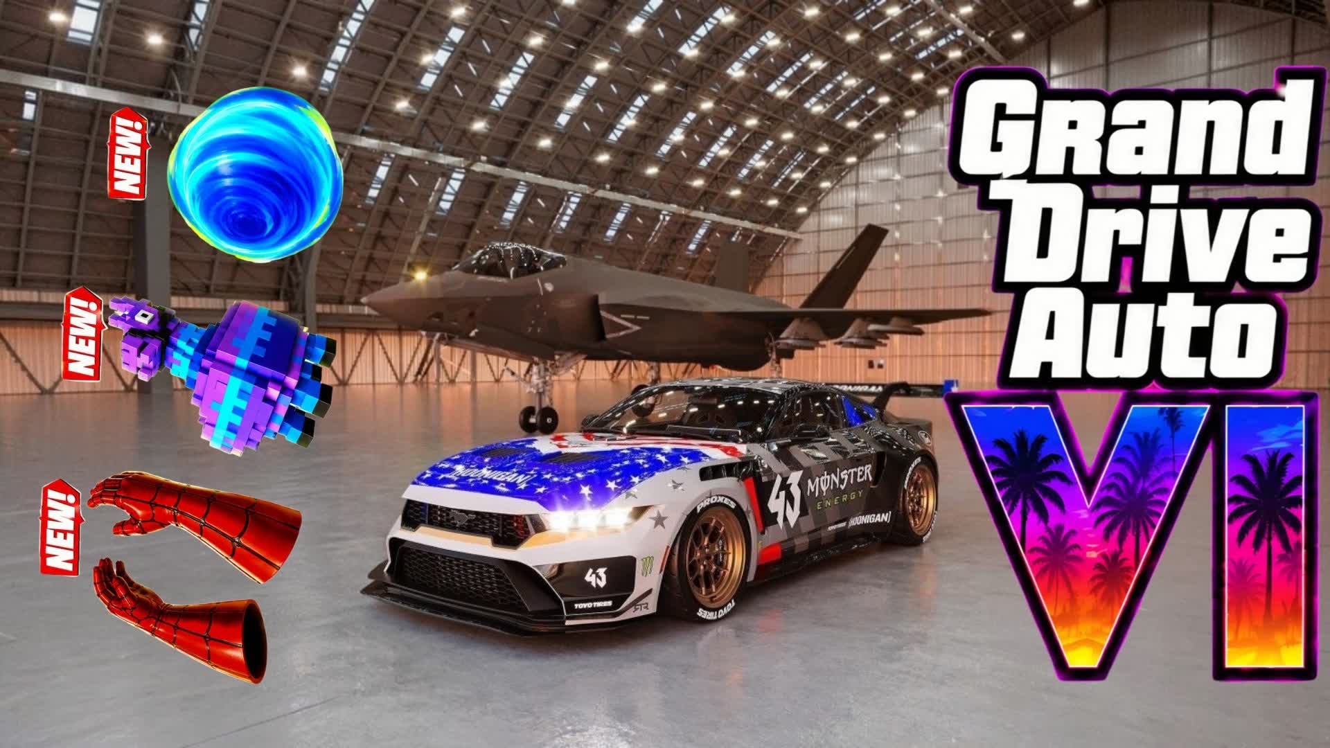 GRAND THE PIT DRIVING — Fortnite island 1248-8755-9949 by lokas95