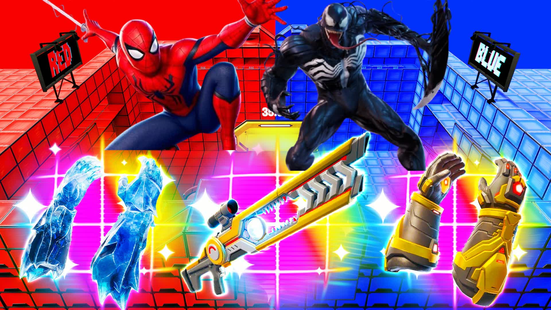 ニューレッド対ブルー