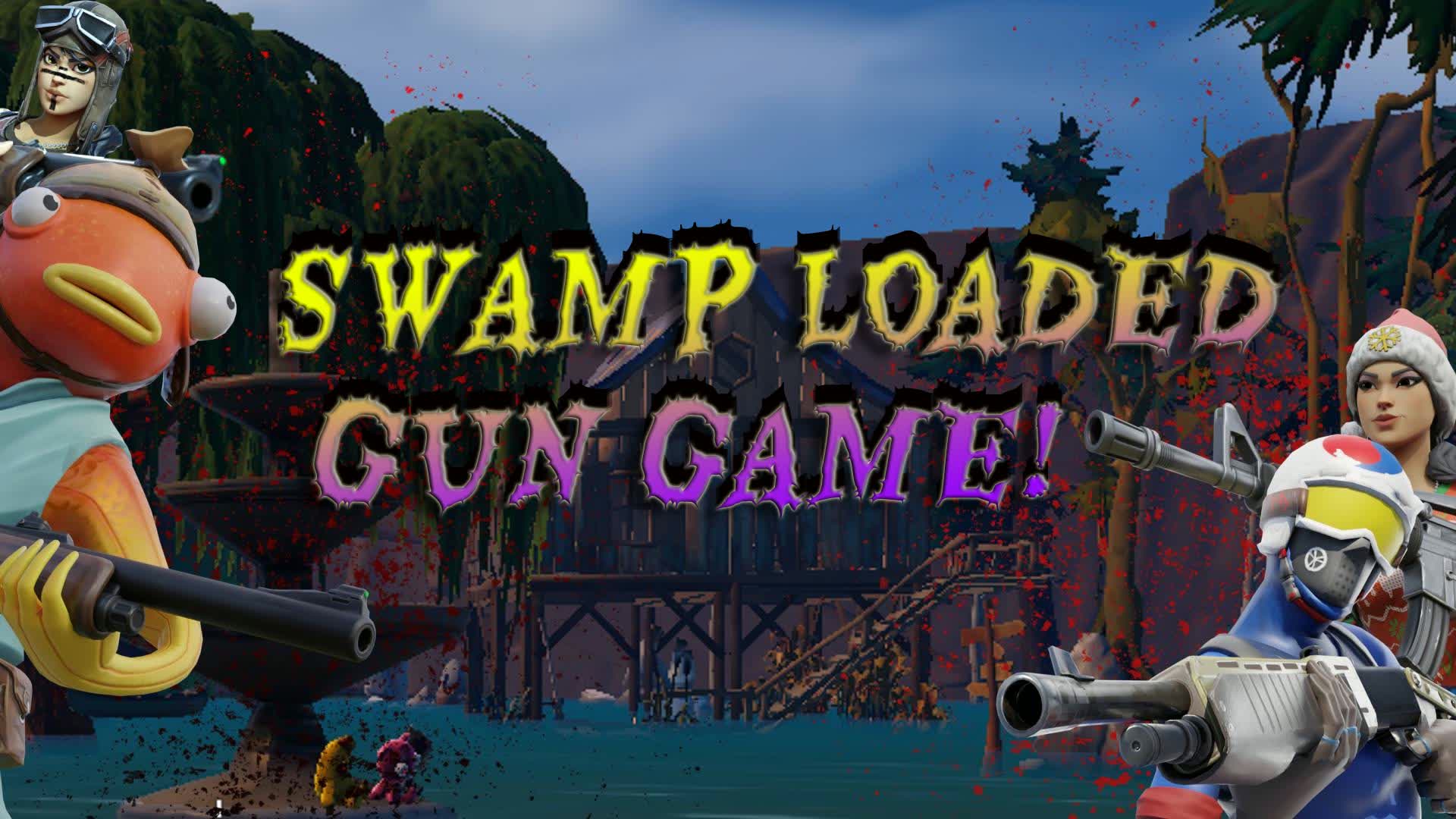 SWAMP LOADED GUN GAME!