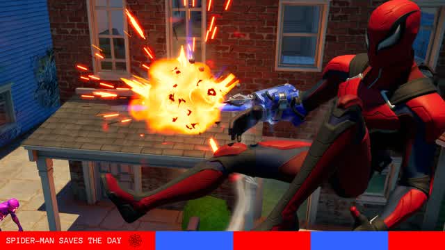 SPIDER-MAN SAVES THE DAY