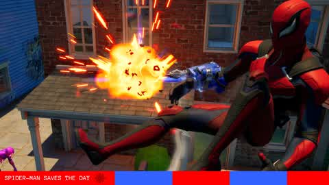 SPIDER-MAN SAVES THE DAY