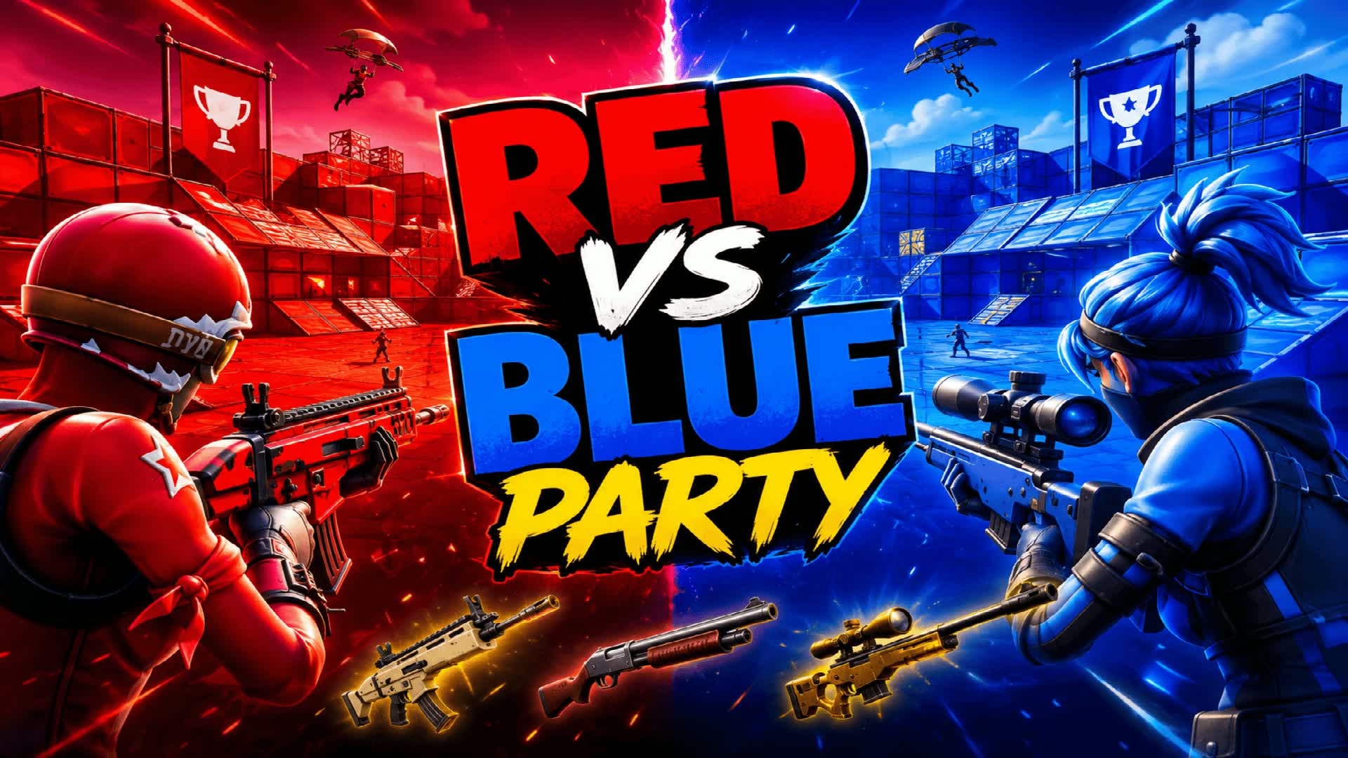 Red VS Blue Party