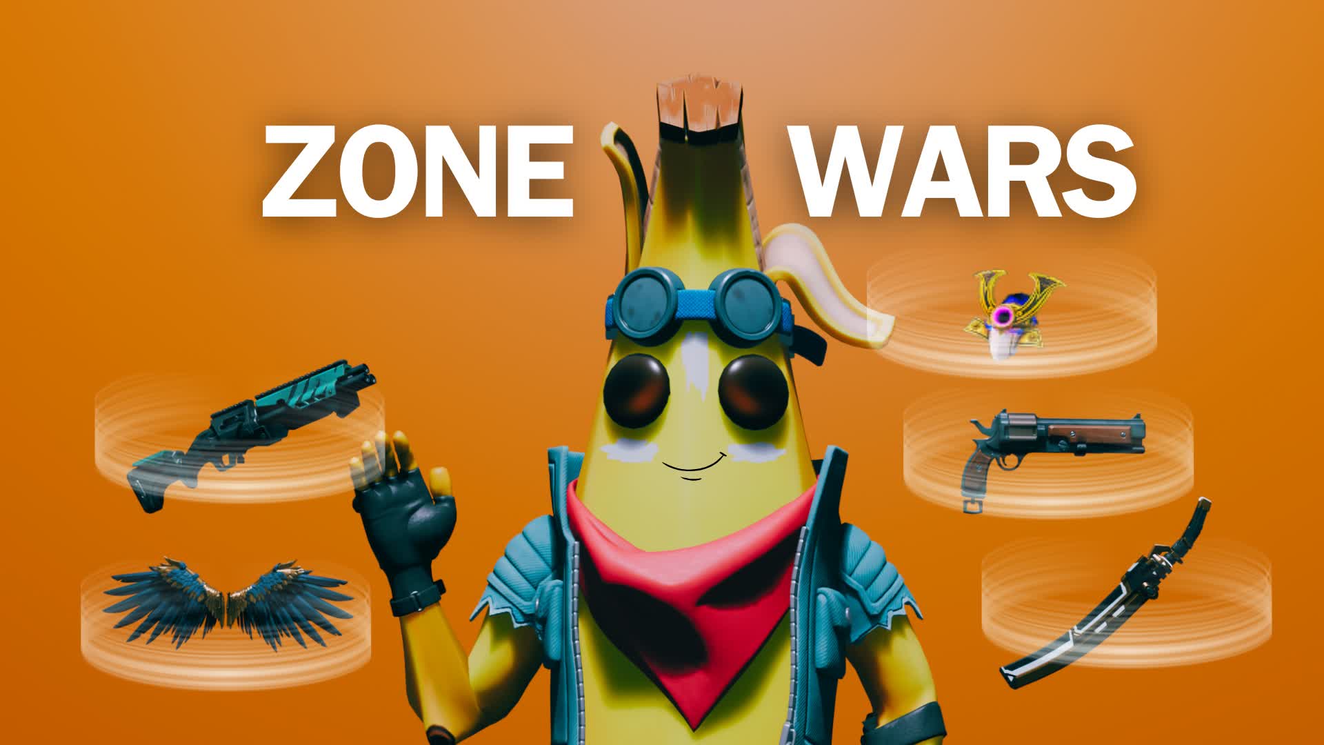 Zone wars peely peel 9109 1208 5947 by kintech fortnite creative