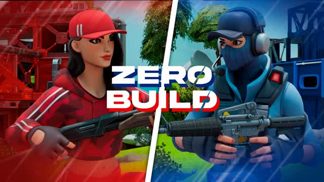 RED VS BLUE ZERO BUILD - FFA