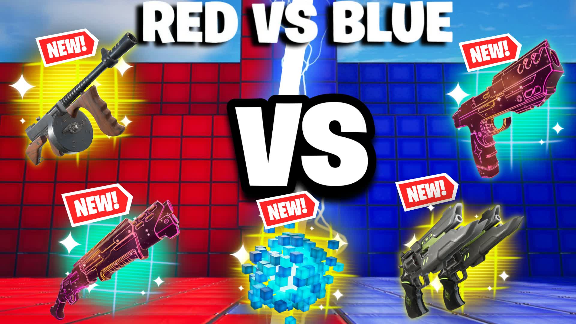 SUPER NOOB VS PRO POWER RED VS BLUE 🔴🔵