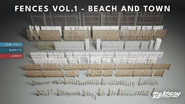 Fences VOL.1 - Beach and Town