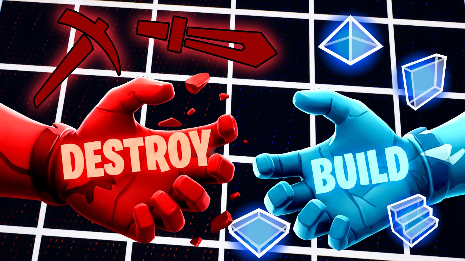 MATRIX RED VS BLUE 🔴🔵 (ALL CARS) 7496-3543-5491 by godofaim - Fortnite ...