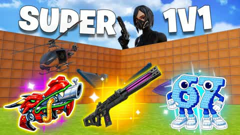 SUPER 1V1 WITH EVERY GUN & MODDER GUN