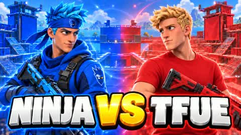 NINJA 🔴 VS TFUE 🔵