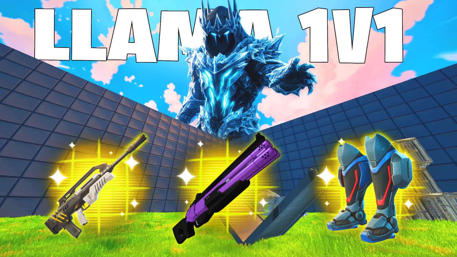 LLAMA 1V1 FFA - ALL GUNS  & RIDES